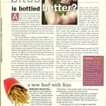 Vegetarian Times: McDonald's French Fries, June 2001