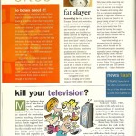 Vegetarian Times: "Fat Slayer," May 2001